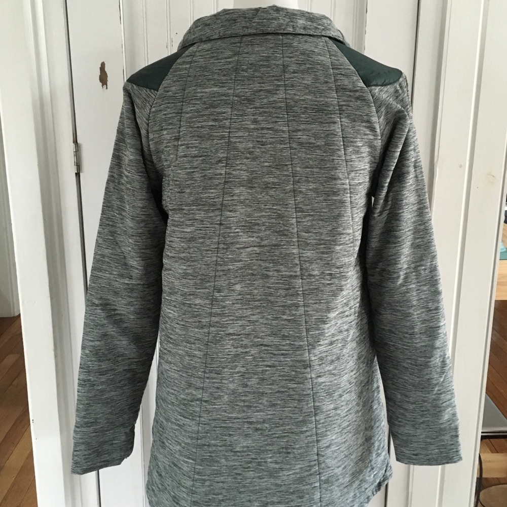The North Face Long Pseudio Jacket Green - Picture 2 of 7